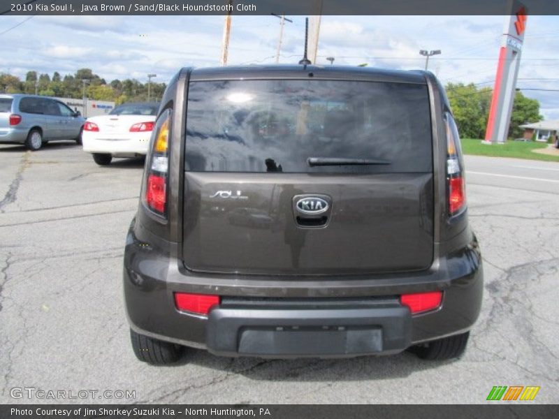 Java Brown / Sand/Black Houndstooth Cloth 2010 Kia Soul !