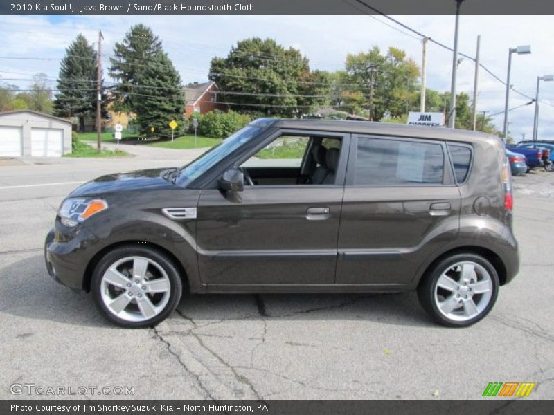 Java Brown / Sand/Black Houndstooth Cloth 2010 Kia Soul !