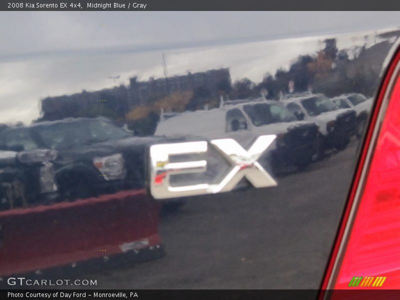 Midnight Blue / Gray 2008 Kia Sorento EX 4x4