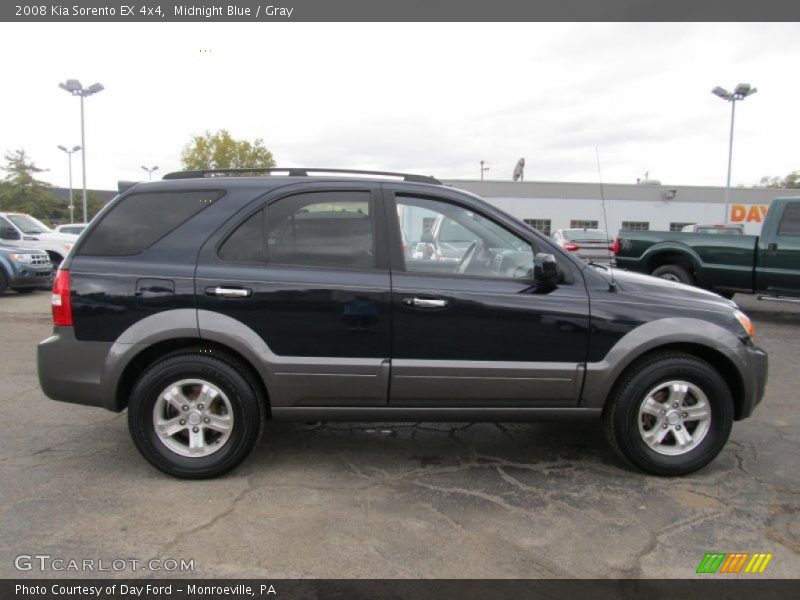 Midnight Blue / Gray 2008 Kia Sorento EX 4x4