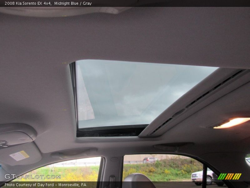 Midnight Blue / Gray 2008 Kia Sorento EX 4x4