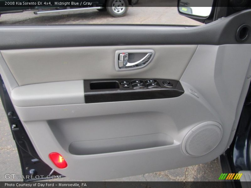 Midnight Blue / Gray 2008 Kia Sorento EX 4x4