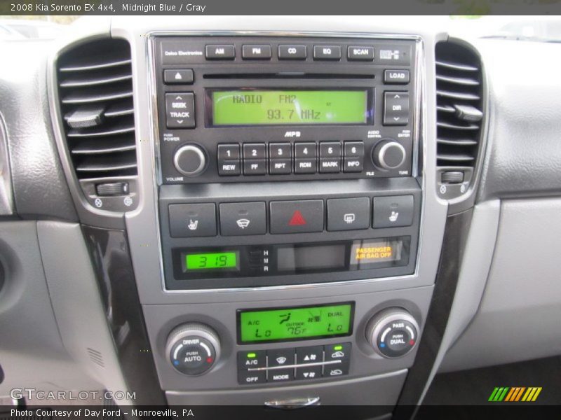 Midnight Blue / Gray 2008 Kia Sorento EX 4x4