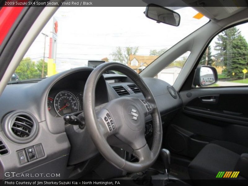 Dashboard of 2009 SX4 Sport Sedan