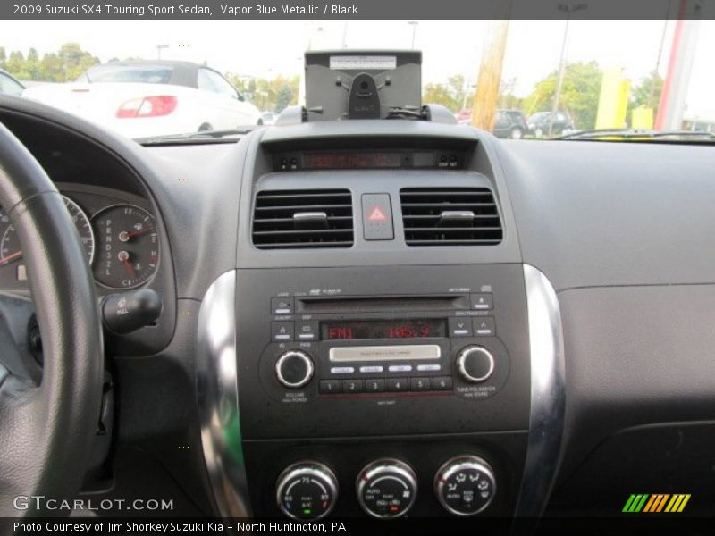 Vapor Blue Metallic / Black 2009 Suzuki SX4 Touring Sport Sedan
