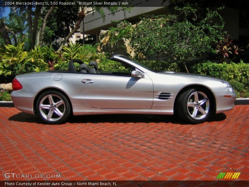  2004 SL 500 Roadster Brilliant Silver Metallic