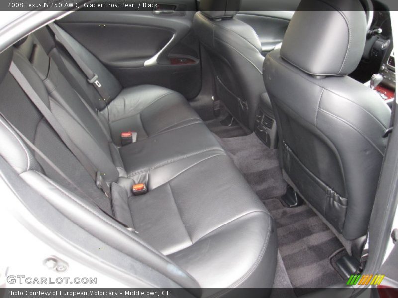  2008 IS 250 AWD Black Interior
