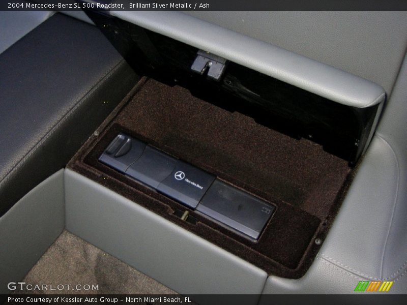 Brilliant Silver Metallic / Ash 2004 Mercedes-Benz SL 500 Roadster