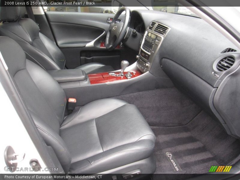  2008 IS 250 AWD Black Interior