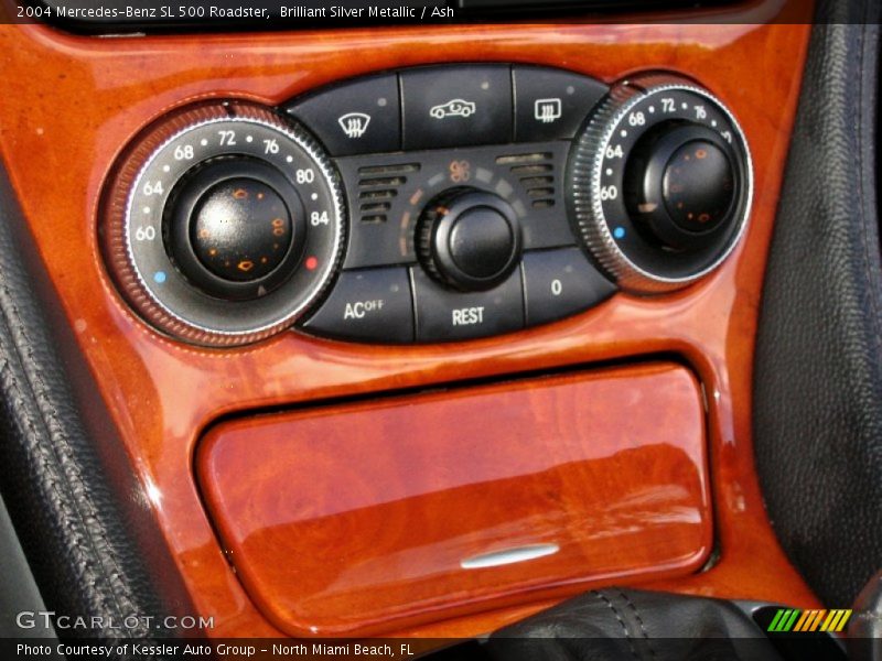 Controls of 2004 SL 500 Roadster