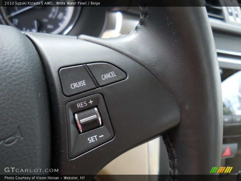 Controls of 2010 Kizashi S AWD
