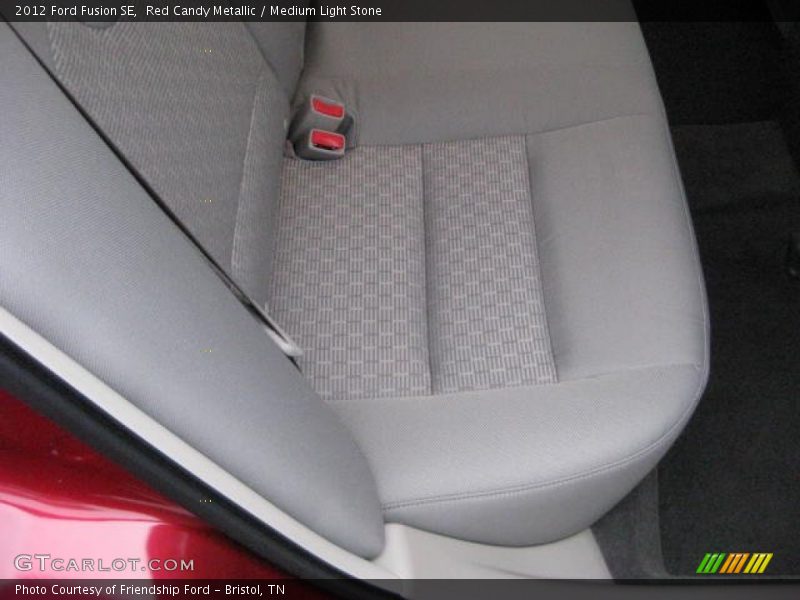 Red Candy Metallic / Medium Light Stone 2012 Ford Fusion SE