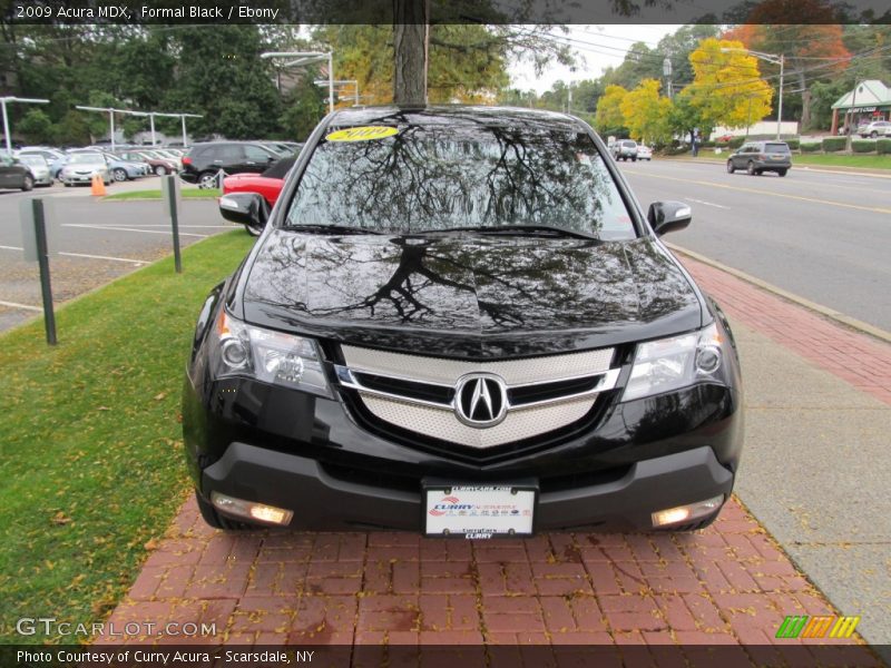 Formal Black / Ebony 2009 Acura MDX