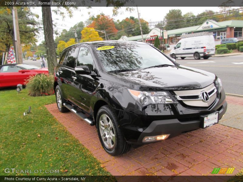 Formal Black / Ebony 2009 Acura MDX