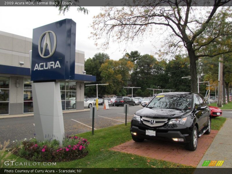 Formal Black / Ebony 2009 Acura MDX