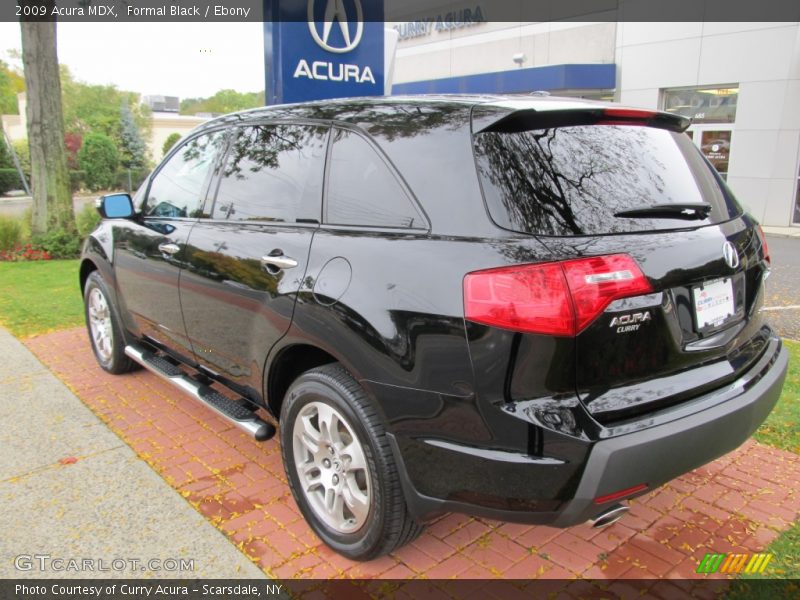 Formal Black / Ebony 2009 Acura MDX