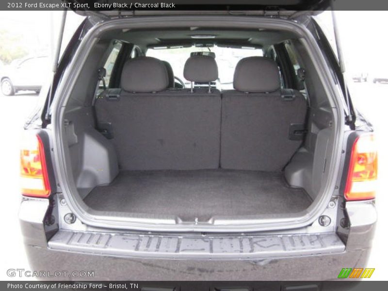 Ebony Black / Charcoal Black 2012 Ford Escape XLT Sport