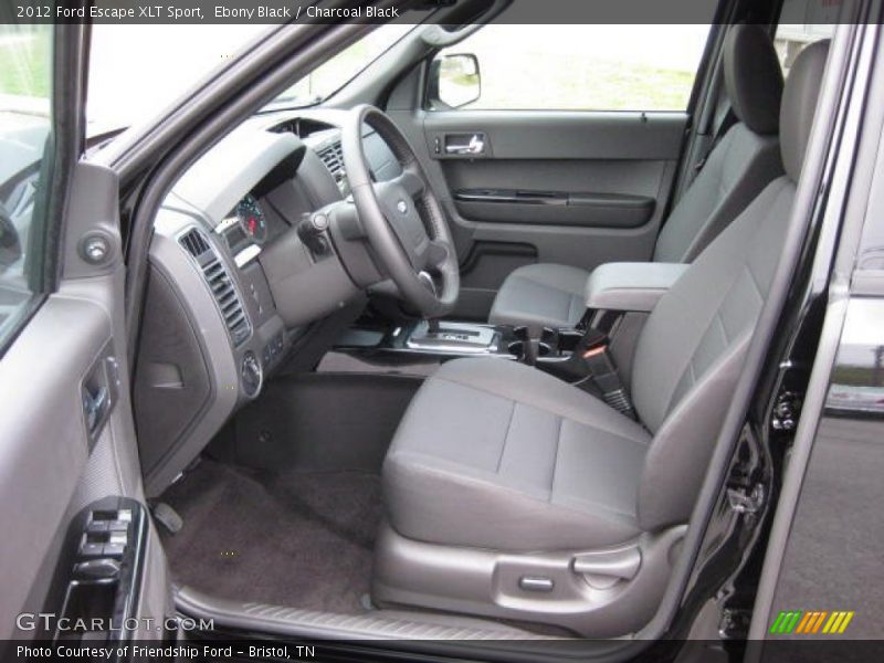 Ebony Black / Charcoal Black 2012 Ford Escape XLT Sport