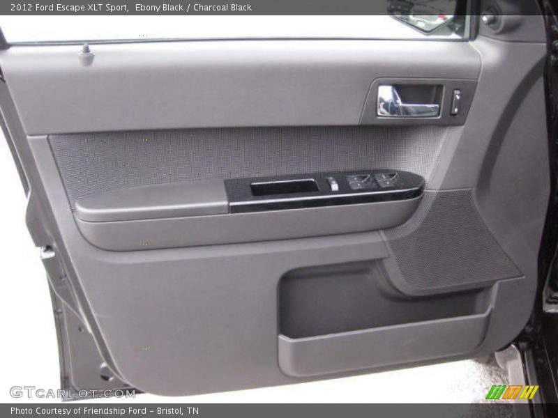 Ebony Black / Charcoal Black 2012 Ford Escape XLT Sport