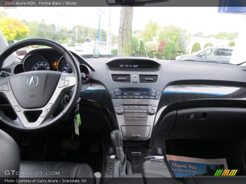 Formal Black / Ebony 2009 Acura MDX