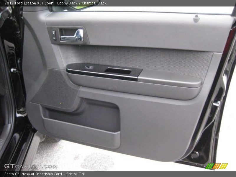Ebony Black / Charcoal Black 2012 Ford Escape XLT Sport