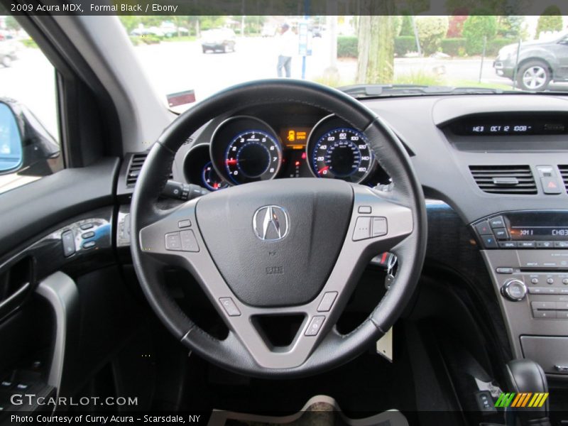 Formal Black / Ebony 2009 Acura MDX