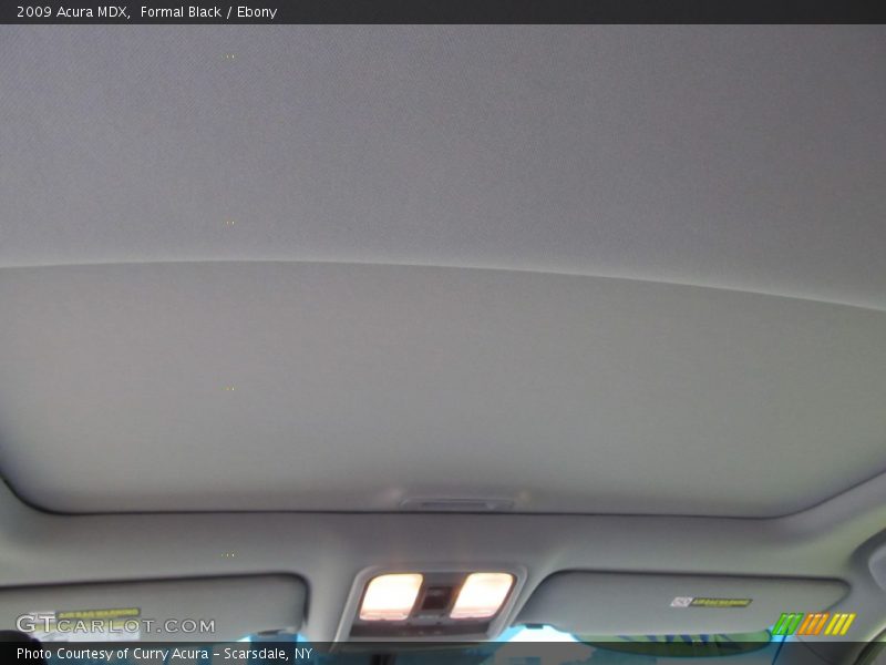 Formal Black / Ebony 2009 Acura MDX