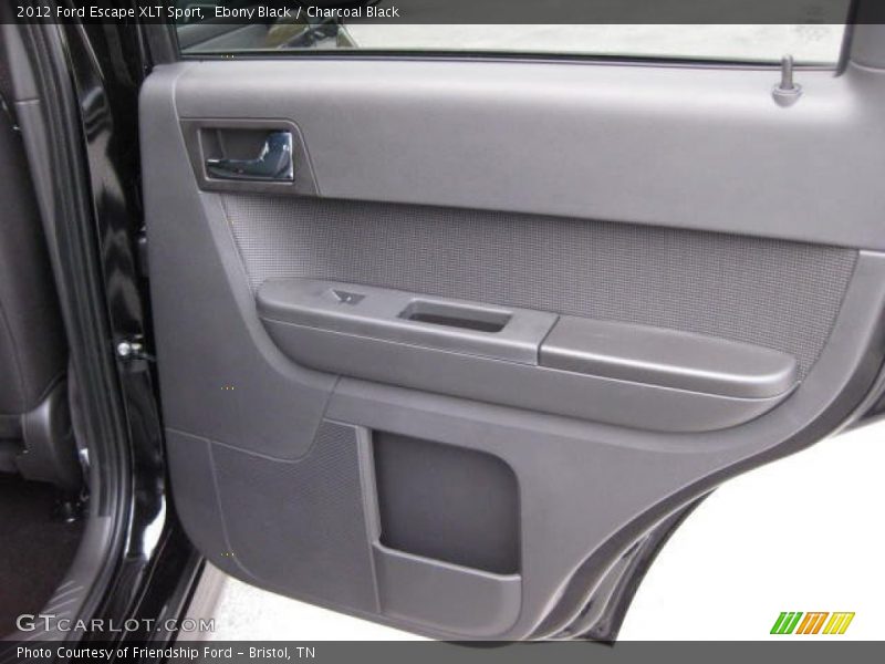Ebony Black / Charcoal Black 2012 Ford Escape XLT Sport