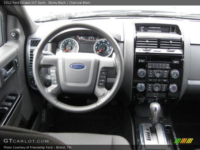 Ebony Black / Charcoal Black 2012 Ford Escape XLT Sport