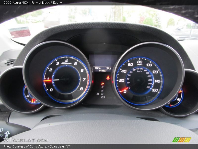 Formal Black / Ebony 2009 Acura MDX