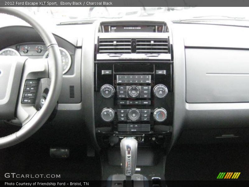 Ebony Black / Charcoal Black 2012 Ford Escape XLT Sport