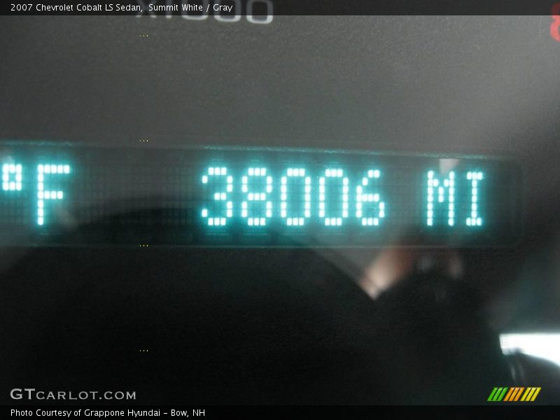 Summit White / Gray 2007 Chevrolet Cobalt LS Sedan