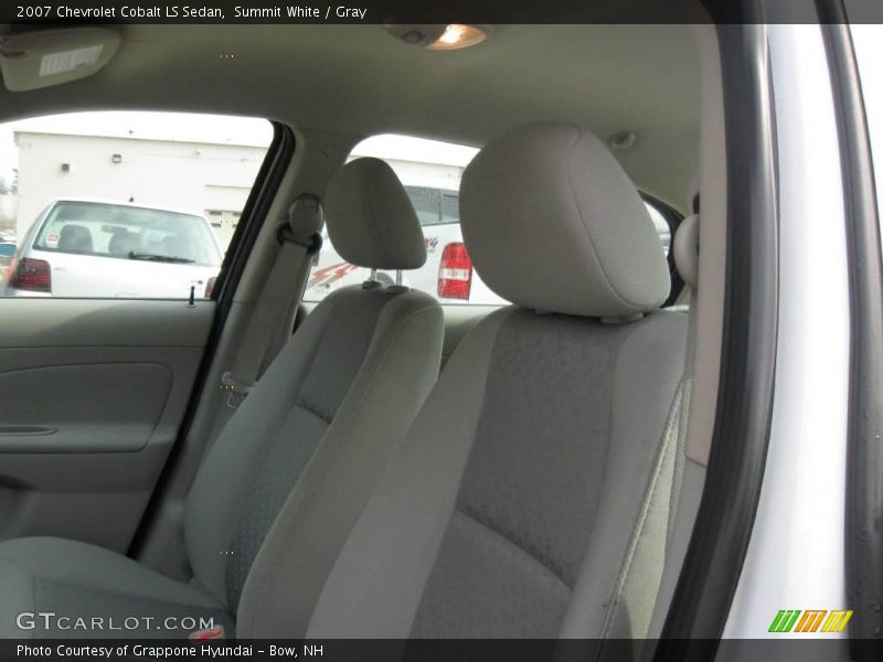 Summit White / Gray 2007 Chevrolet Cobalt LS Sedan