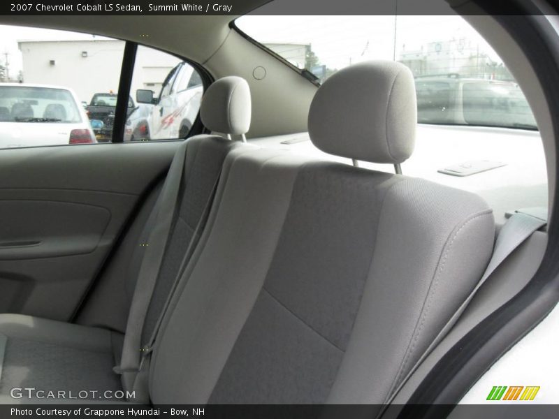 Summit White / Gray 2007 Chevrolet Cobalt LS Sedan