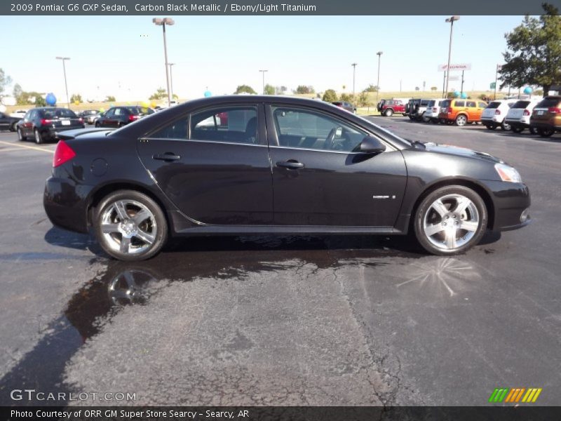  2009 G6 GXP Sedan Carbon Black Metallic