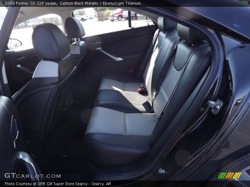 Carbon Black Metallic / Ebony/Light Titanium 2009 Pontiac G6 GXP Sedan