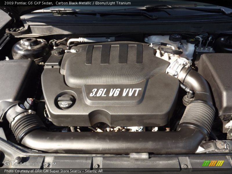 2009 G6 GXP Sedan Engine - 3.6 Liter DOHC 24-Valve VVT V6