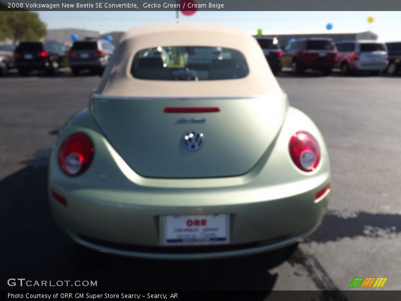 Gecko Green / Cream Beige 2008 Volkswagen New Beetle SE Convertible