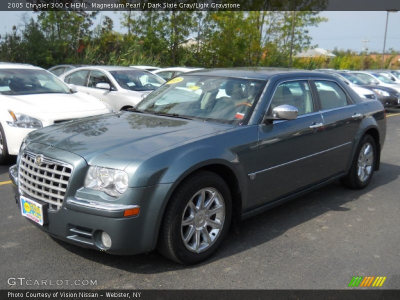 Magnesium Pearl / Dark Slate Gray/Light Graystone 2005 Chrysler 300 C HEMI
