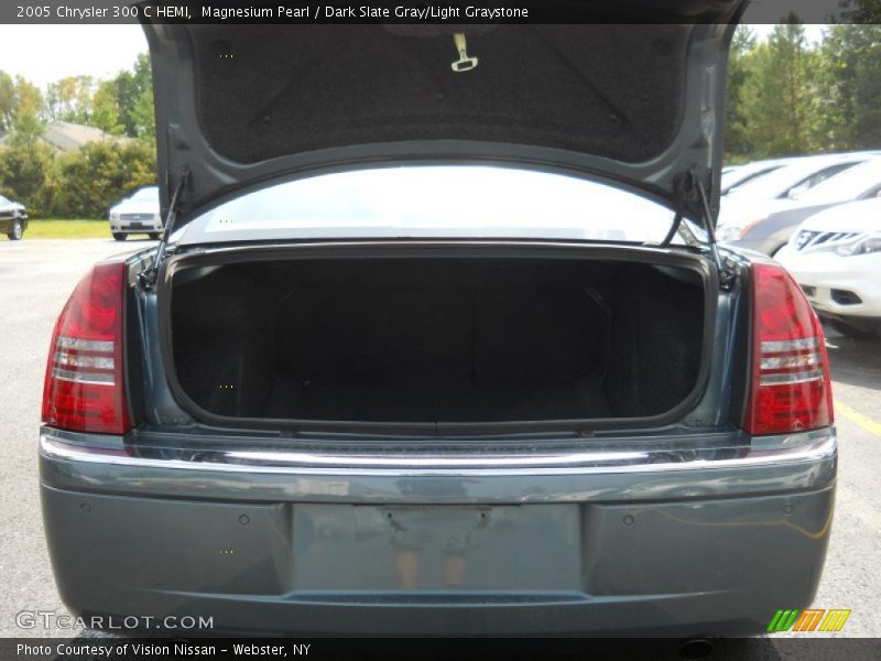 Magnesium Pearl / Dark Slate Gray/Light Graystone 2005 Chrysler 300 C HEMI