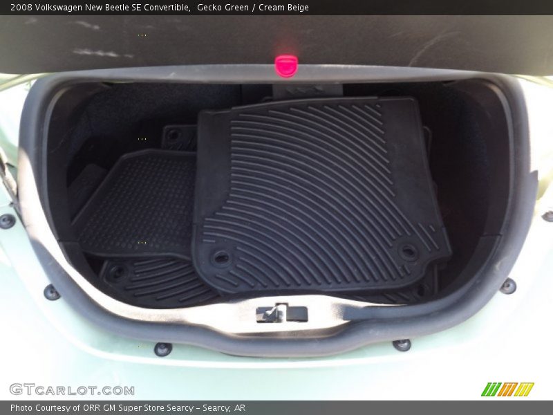 Gecko Green / Cream Beige 2008 Volkswagen New Beetle SE Convertible