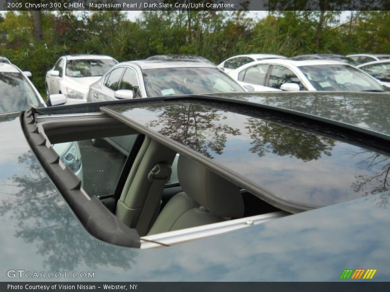 Magnesium Pearl / Dark Slate Gray/Light Graystone 2005 Chrysler 300 C HEMI