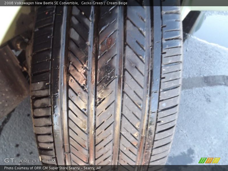 Gecko Green / Cream Beige 2008 Volkswagen New Beetle SE Convertible