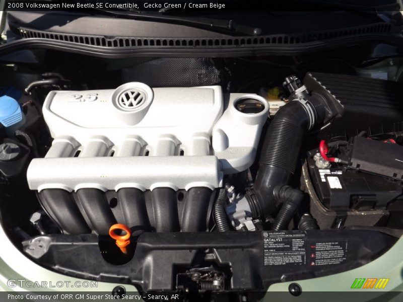 Gecko Green / Cream Beige 2008 Volkswagen New Beetle SE Convertible