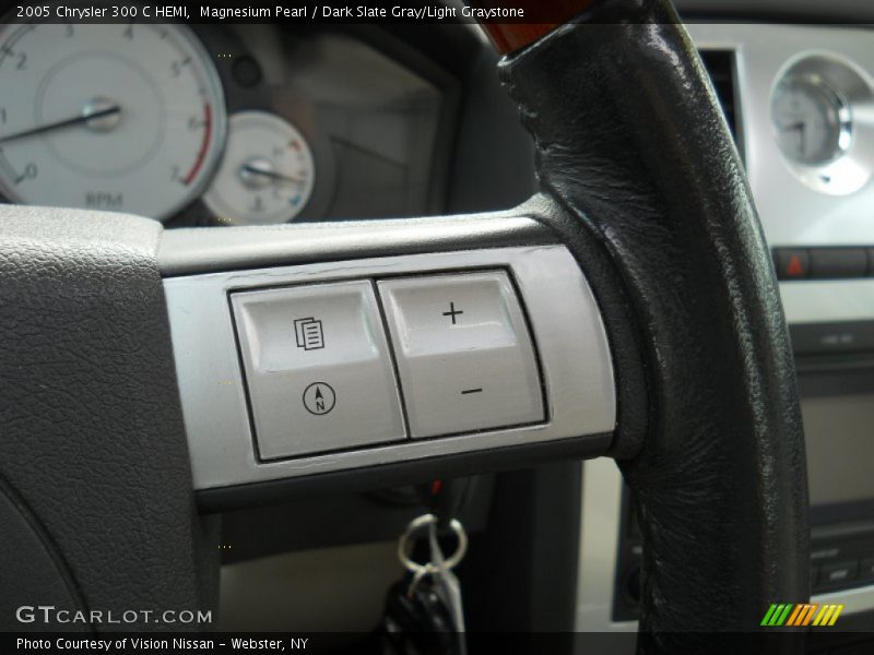 Magnesium Pearl / Dark Slate Gray/Light Graystone 2005 Chrysler 300 C HEMI