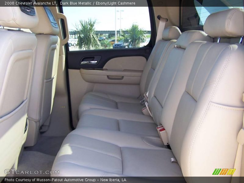 Dark Blue Metallic / Ebony/Light Cashmere 2008 Chevrolet Avalanche LT