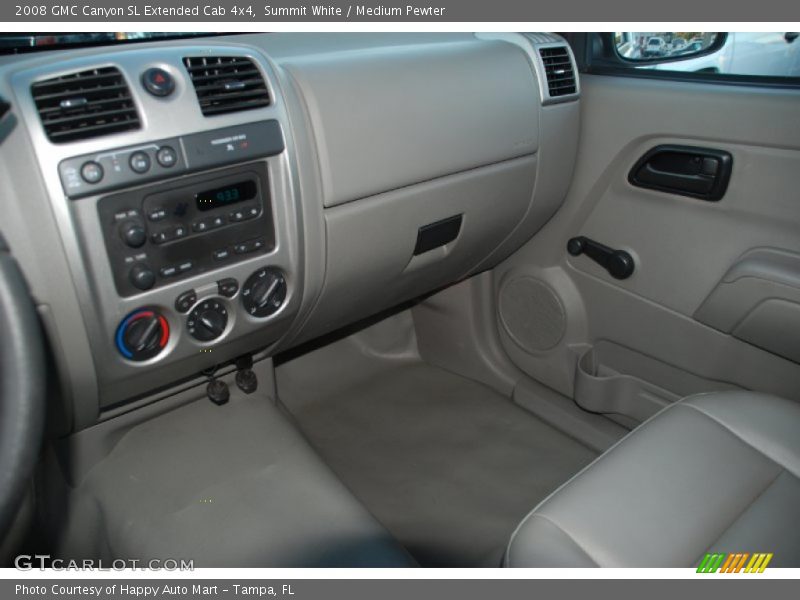 Summit White / Medium Pewter 2008 GMC Canyon SL Extended Cab 4x4