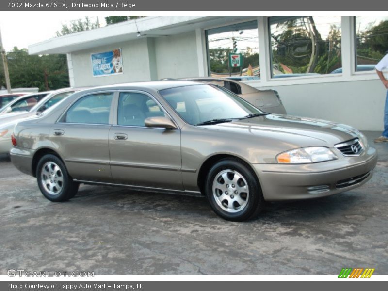 Driftwood Mica / Beige 2002 Mazda 626 LX