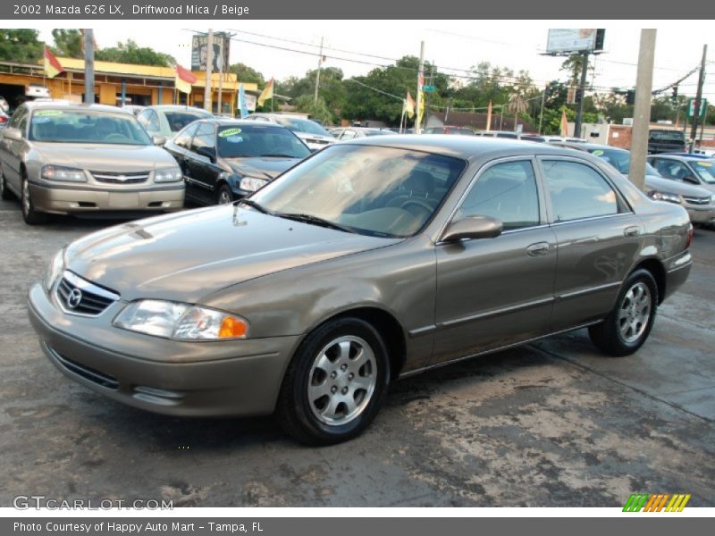 Driftwood Mica / Beige 2002 Mazda 626 LX