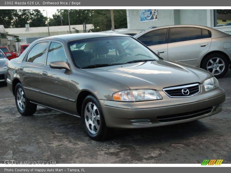 Driftwood Mica / Beige 2002 Mazda 626 LX